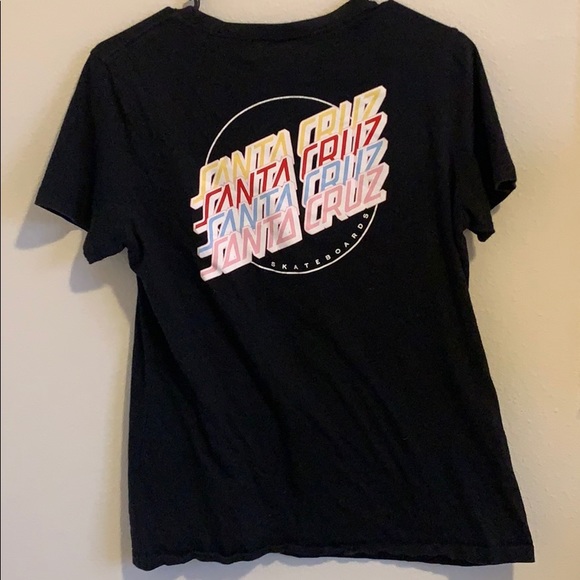 Black women’s Santa Cruz t-shirt - Picture 2 of 5